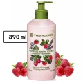 image of Yves Rocher Raspberry Peppermint Body Lotion - 390ml 