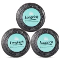 image of Savon Noir Longrich au Charbon de Bamboo 3x100g